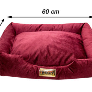 Cama Retangular para Cachorro ou Gato Luppet Super Luxo Bordo Tamanho G - Image 4